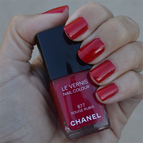 chanel rubis nail polish|chanel nail polish review.